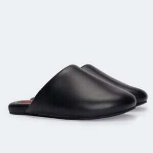 Simon Miller Bubble Slide Slipper Clogs Puffy Faux Leather Casual Comfort Size 7